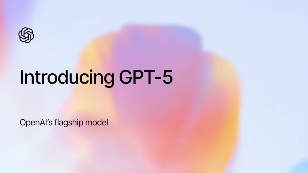 Illustration of the GPT-5 breakthrough launch